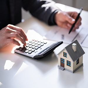 Calculating property values with house model for tax assessment appeal.